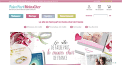 Desktop Screenshot of fairepartmoinscher.com